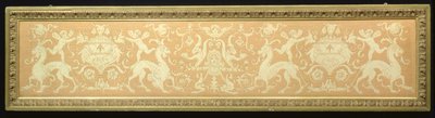 Renaissance Revival Frieze of Putti and Mythical Beasts, 1897 by Walter Crane